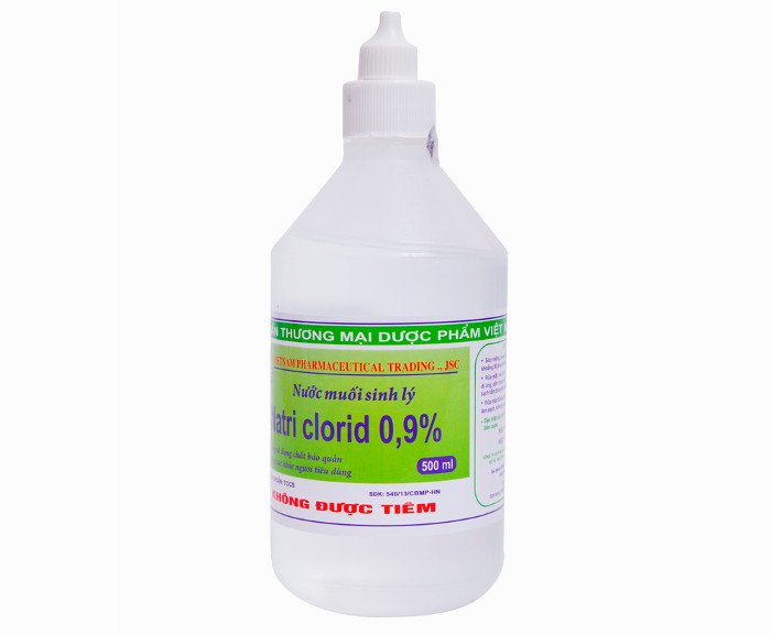 Nước muối sinh lý 0,9%