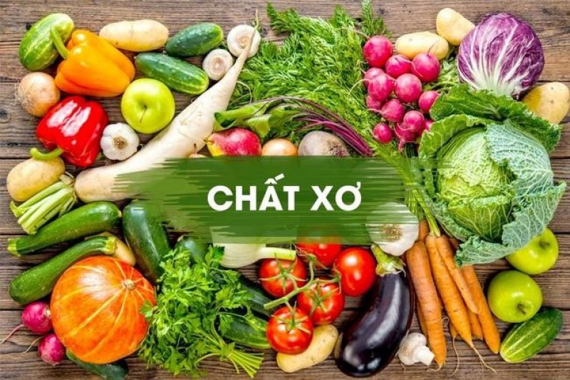 ăn rau củ quả để có chất xơ